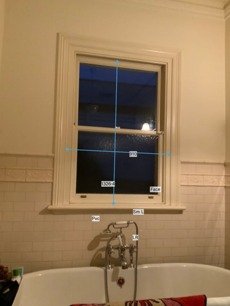 Plantation Shutters @ Essendon Essendon-Bathroom-before Plantation Shutters