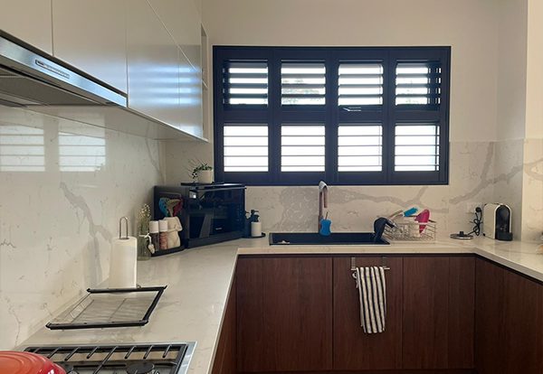 Black Shutters Supply & Install At Templestowe