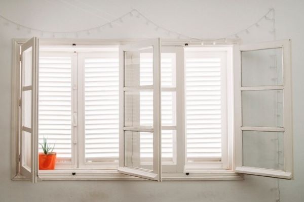 Plantation shutters allow natural sunlight to your home.