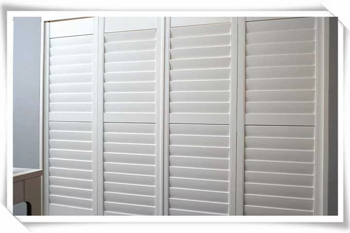 plantation shutters with tracked system