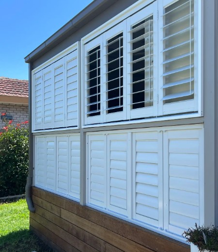Plantation shutter materials available in Epping.