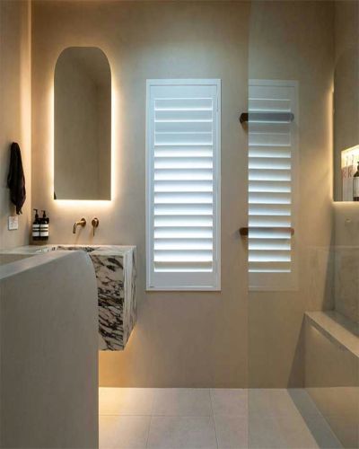 PVC shutters best for bathrooms